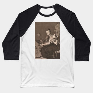 They spin finely by Francisco Goya Baseball T-Shirt